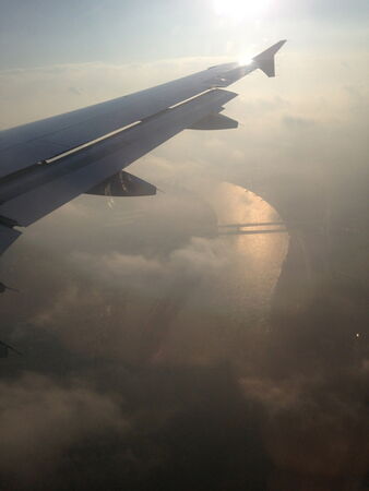 Landeanflug auf Köln.