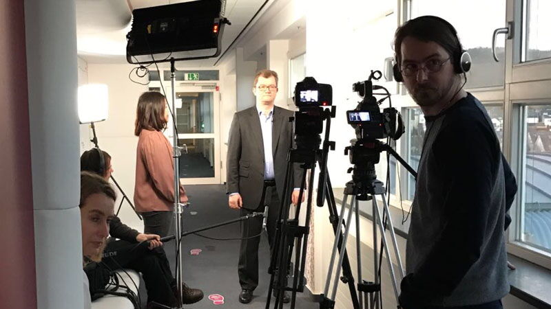 Unser Team bei der Arbeit.