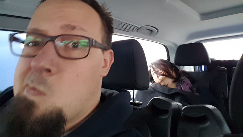 Das erste Teammitglied ist eingeschlafen.