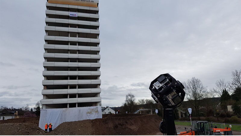 Bonn-Center und 360-Grad-Kamera