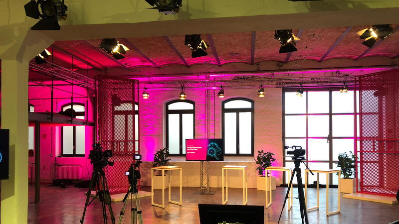 Unser Studio für Online-Events in der Alten Tuchfabrik in Euskirchen