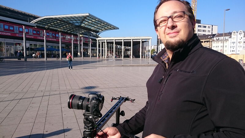 Dreh Imagefilm Apotheke im Kölner Hauptbahnhof