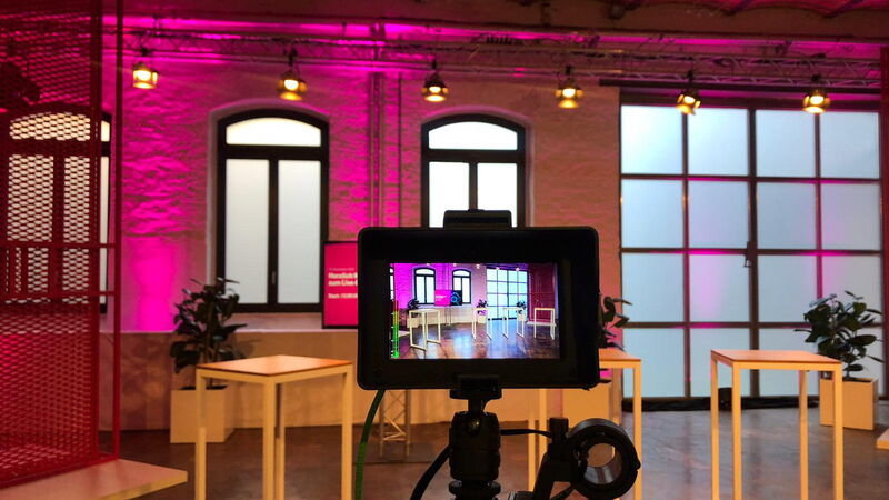 Unser Studio für Online Events in der Alten Tuchfabrik in Euskirchen