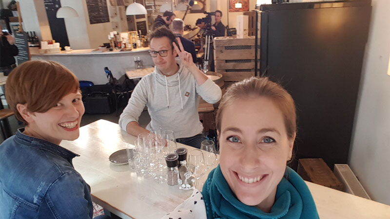 Die Top-Statisten Johanna Klietz, Philipp Klietz und Tina Porsche