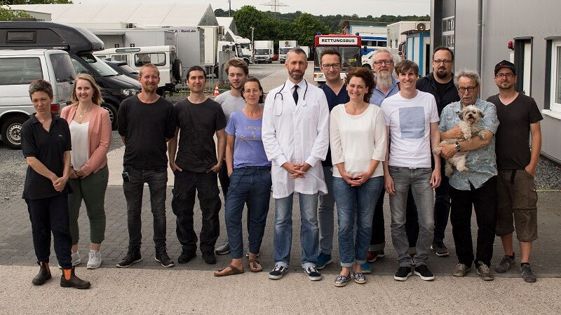 Sebastian Pufpaff und das gesamte Team