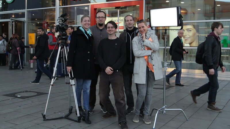 Dreh Imagefilm Apotheke im Kölner Hauptbahnhof