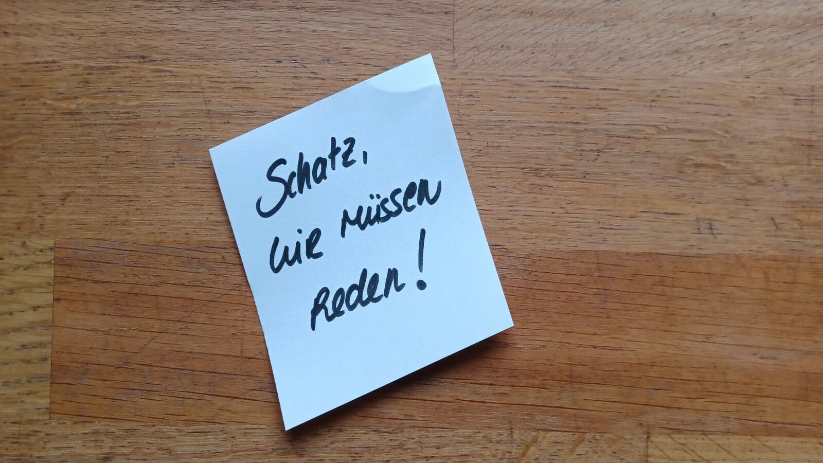 Offene Kom&shy;munikation ist auch im Berufs&shy;leben er&shy;frischend.