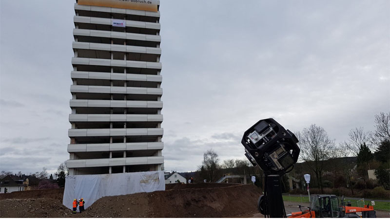 Bonn-Center und 360-Grad-Kamera