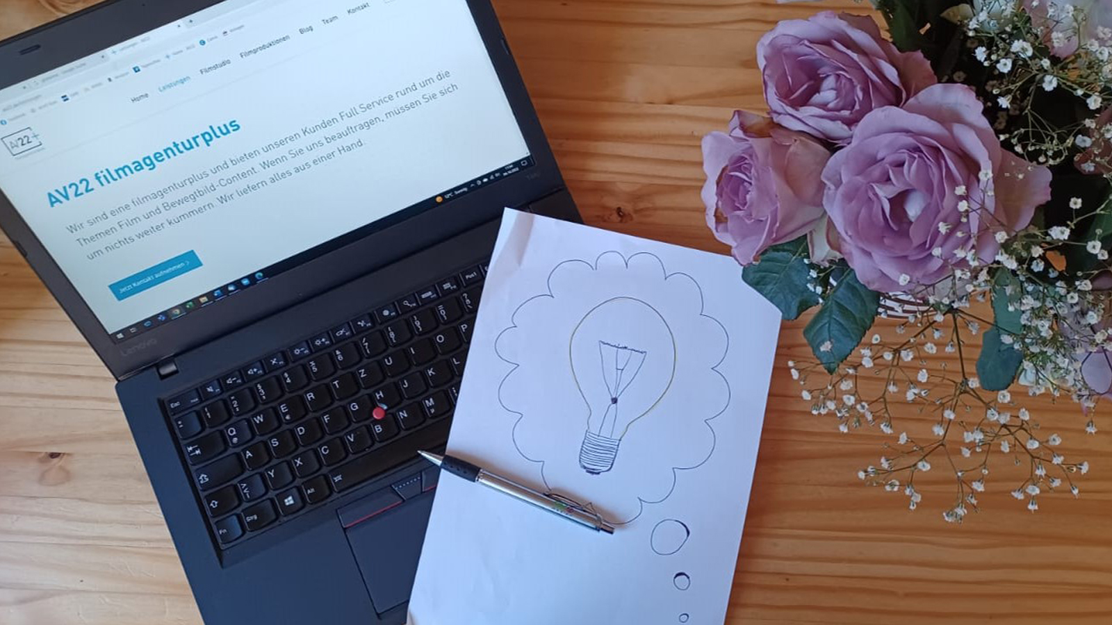 Von der Idee bis zur fertigen Website