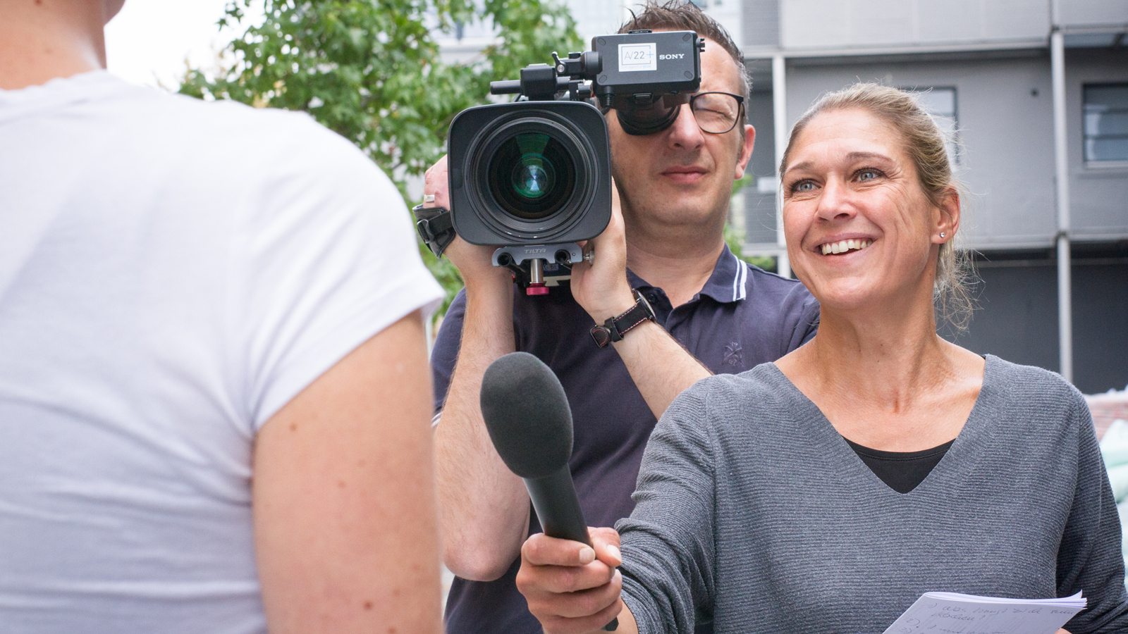 Mit Anja Meyer führen wir schon seit vielen Jahren Medientrainings durch.
