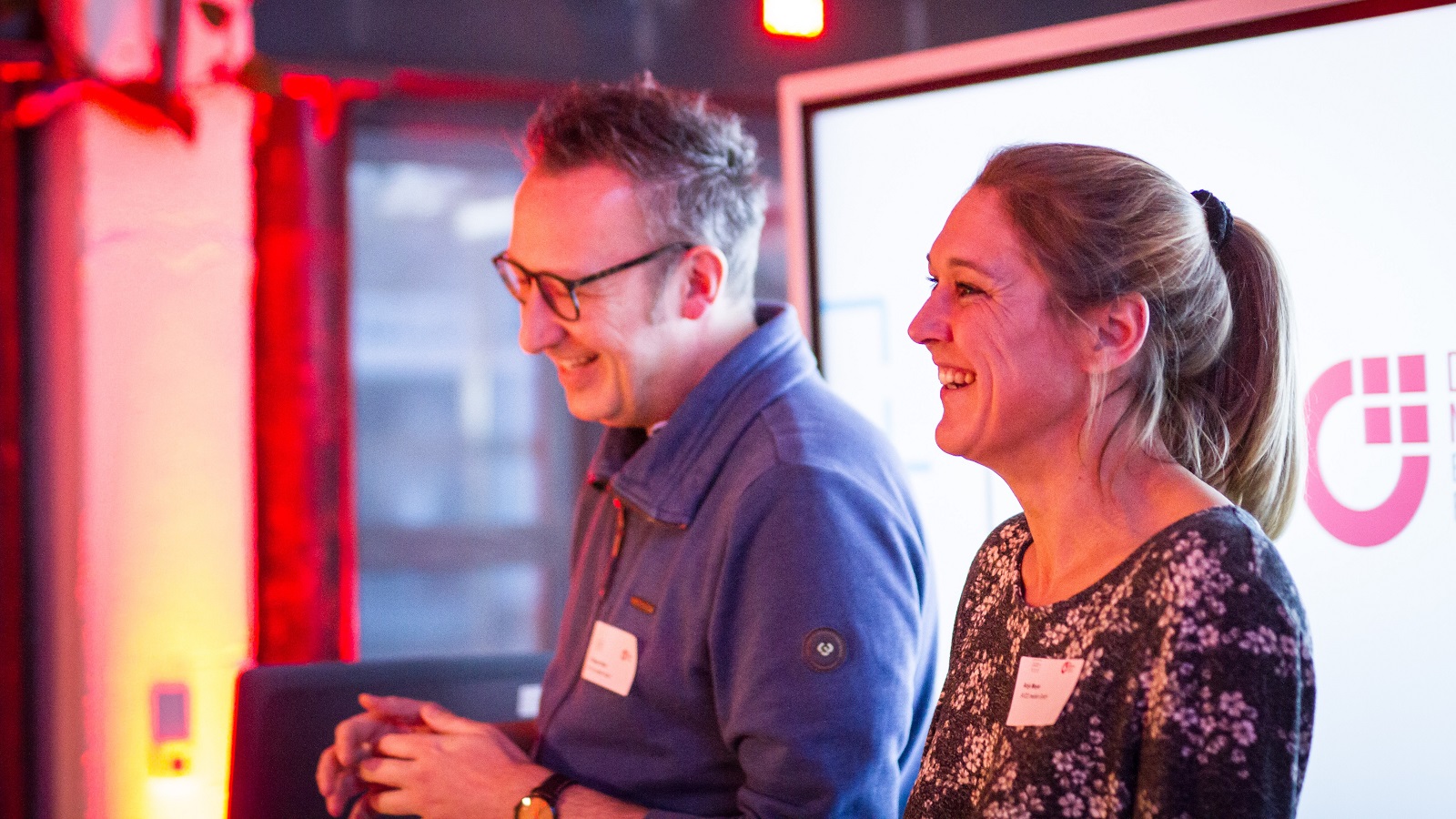Philipp und Anja gaben Einblicke in die Arbeit von Kamerateams.